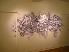 Megan Olson - Spray Paintings, New York 2009