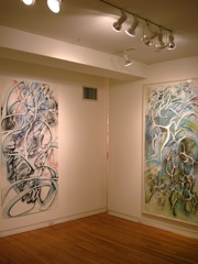 Megan Olson - Spray Paintings, New York 2009